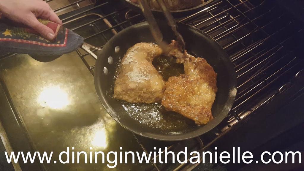 'Video thumbnail for Oven Fried Chicken with Balsamic and Garlic || Dining In With Danielle'