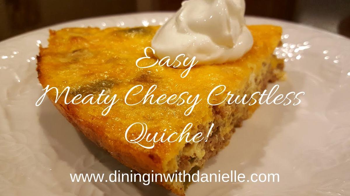 'Video thumbnail for Cheesy Tex-Mex Turkey Frittata || Dining In With Danielle'