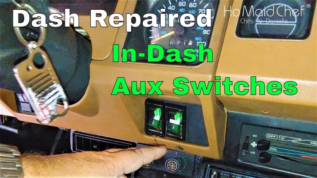 'Video thumbnail for Dash Repair And Custom Aux Switches || Jeep Mods E50'
