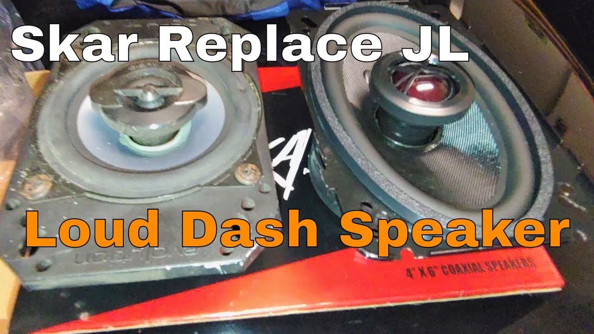 'Video thumbnail for How To Install Dash Speakers, Review Skar 4x6 || Jeep Mods E33'