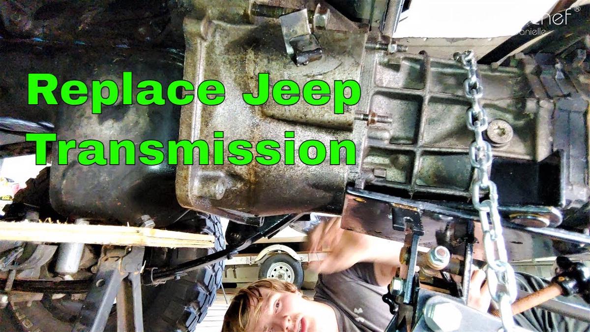 'Video thumbnail for Remove Jeep AX15 - AX5 Transmission And Install After Rebuild By FAIRBANKS 4x4'