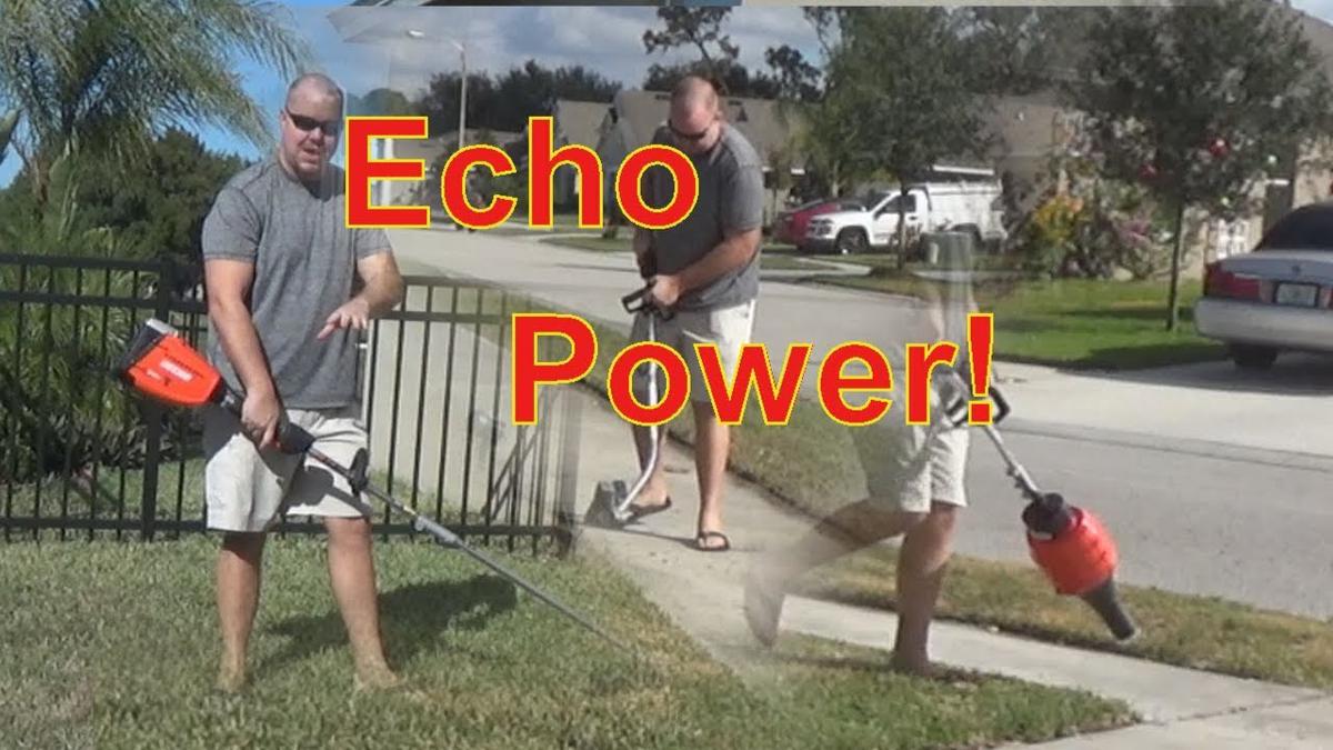'Video thumbnail for Review Echo 58v Powerhead In Action'