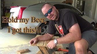 'Video thumbnail for Pallet end tables for back porch.'