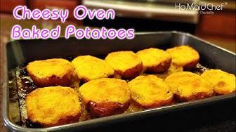 'Video thumbnail for Cheesy Oven Baked Potatoes | Dining In With Danielle'