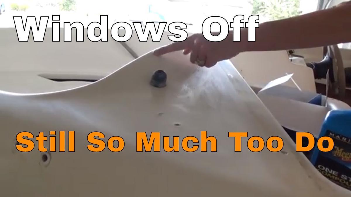'Video thumbnail for Boat Restoration Update, Windows, Floor, Engine EP #19 || Bayliner Bowrider 175'