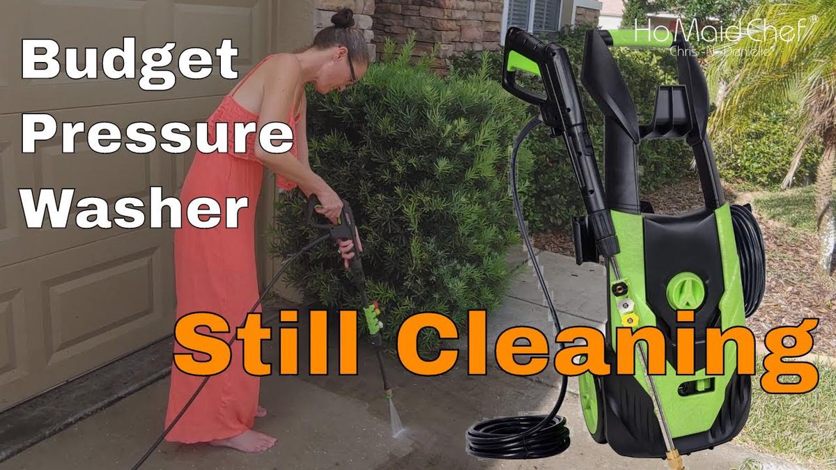 'Video thumbnail for Review $100 Power Washer After 1 Year'