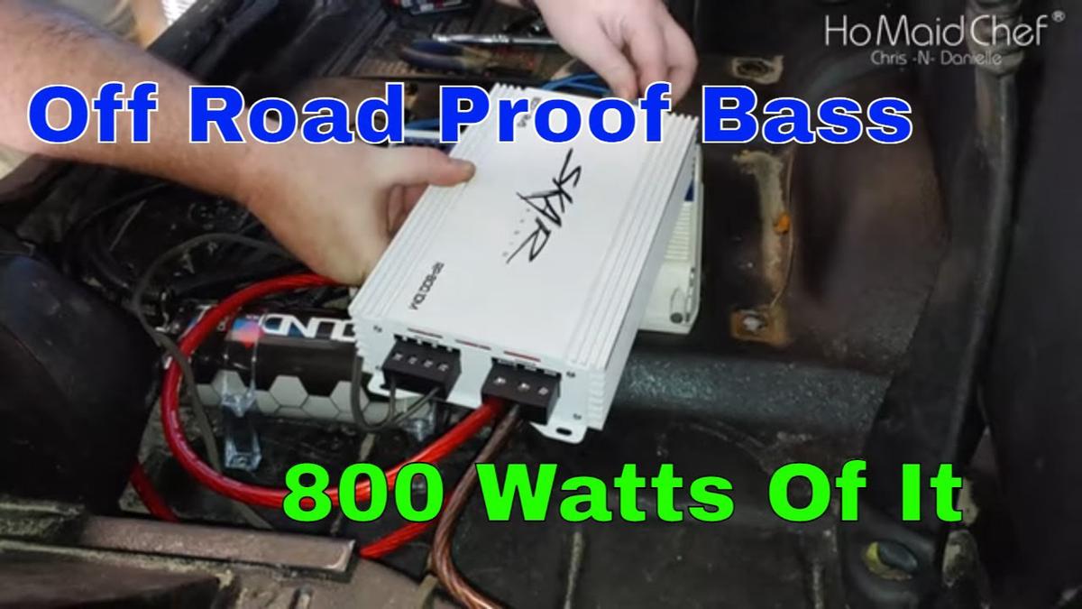 'Video thumbnail for Install And Review Skar 800 Watt Marine Amplifier || Jeep Mods E42'