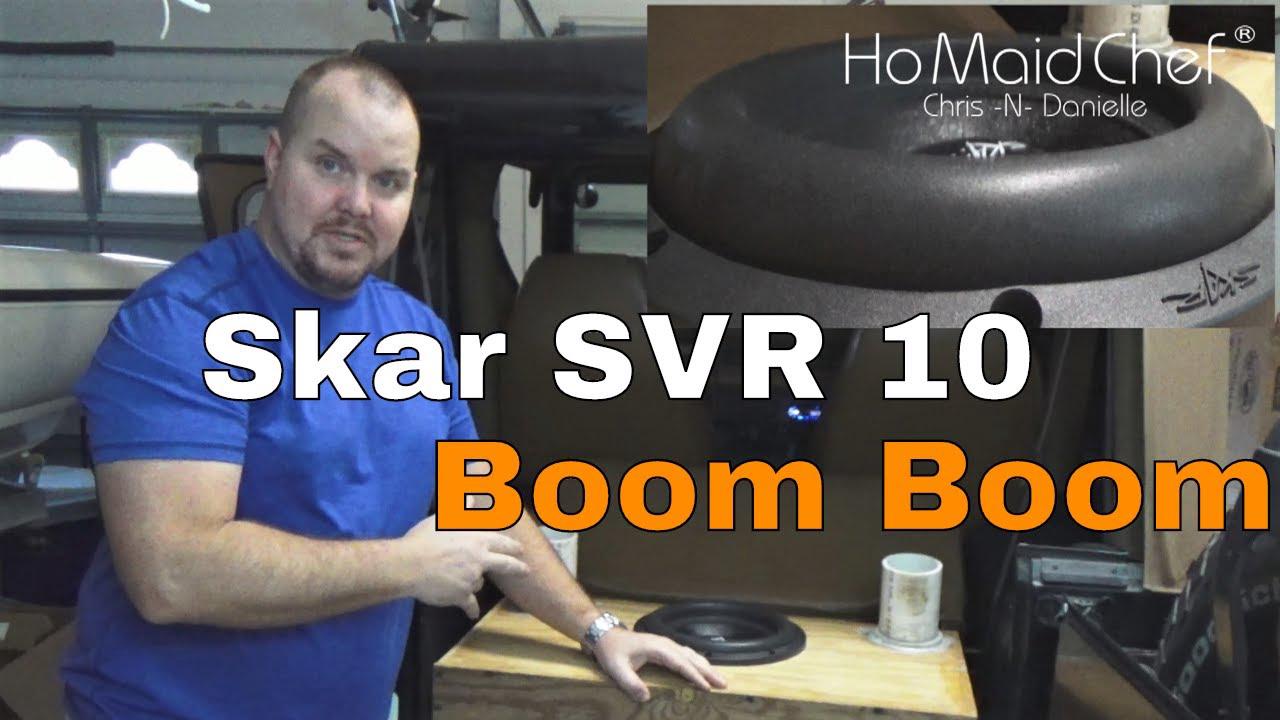 'Video thumbnail for Review Skar SVR 10 On JL M600 Amp || Jeep Mods E20'
