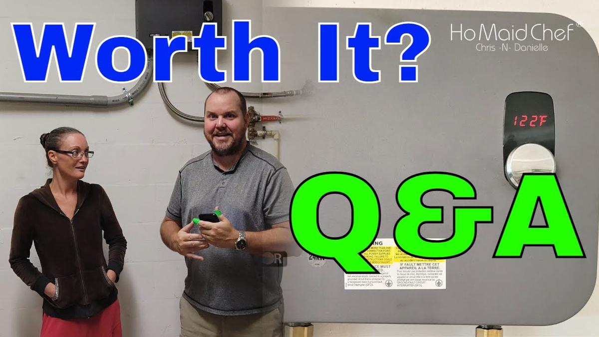 'Video thumbnail for Tankless Water Heater 3 Year Question And Answer Review Atmor Thermopro'
