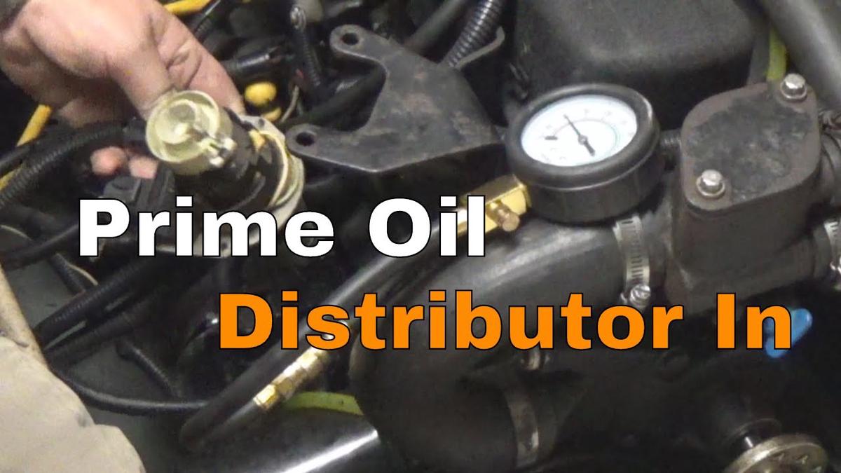 'Video thumbnail for Priming Oil And Install Distributor Mercruiser  EP #44 || Bayliner Bowrider 175'