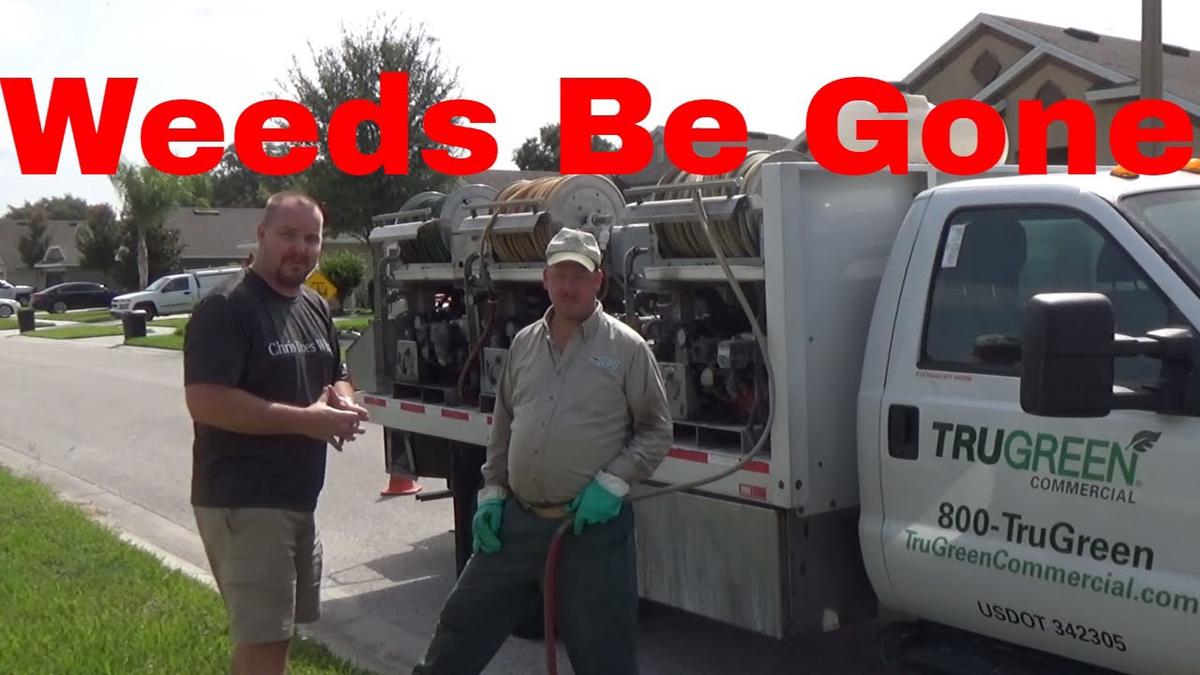 'Video thumbnail for Before and After - TruGreen Service Kills Weeds In 5 Days'