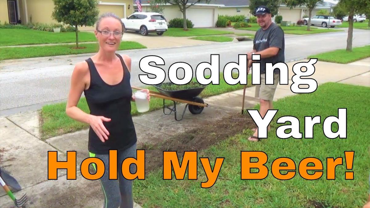 'Video thumbnail for How To Sod Yard With St. Augustine'