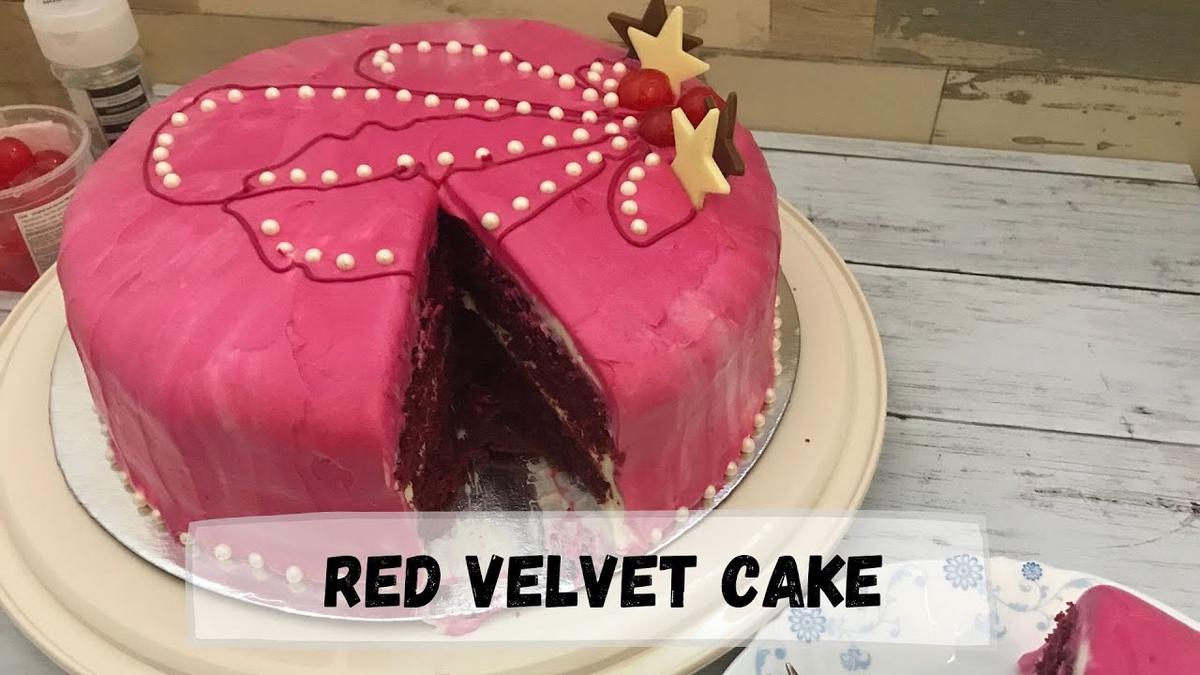 'Video thumbnail for Moist & Smooth Red Velvet Cake with Cream Cheese Frosting | Happy Tummy Recipes'