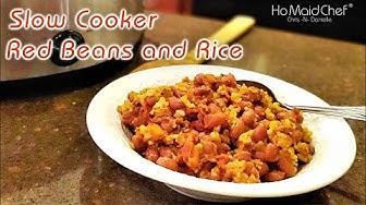 'Video thumbnail for Slow Cooker Red Beans and Rice | Dining In With Danielle'