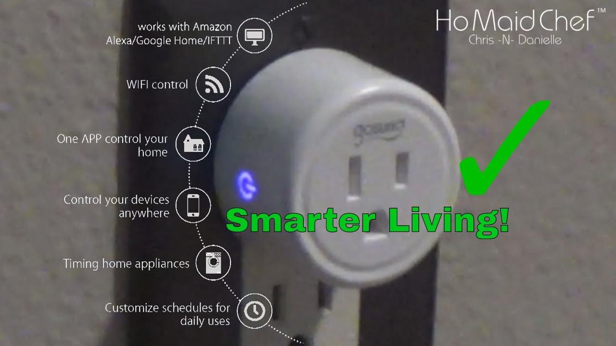 'Video thumbnail for Review  & Setup Smart Plugs For Smarter Living by Gosund'