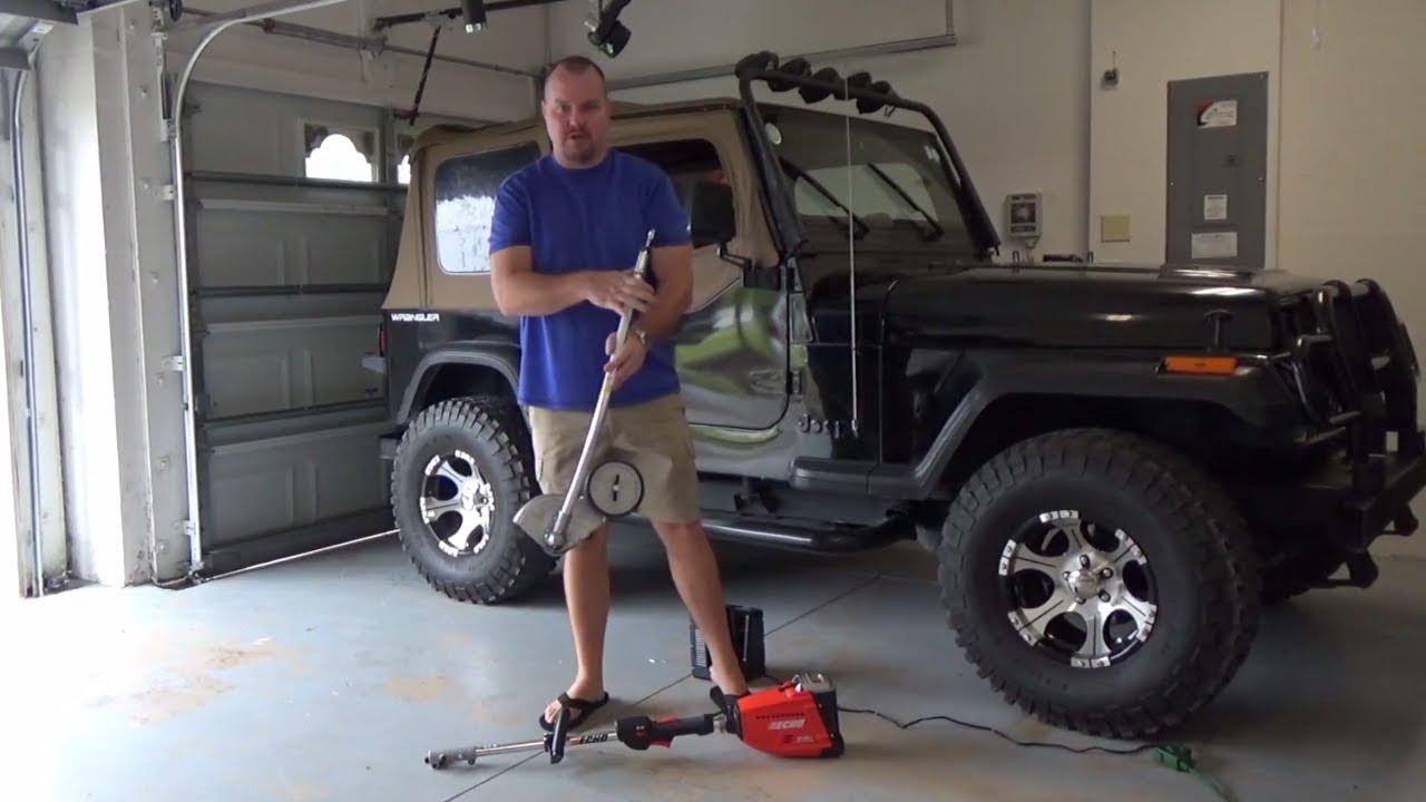 'Video thumbnail for Review Echo Power Head with Edger Attachment'