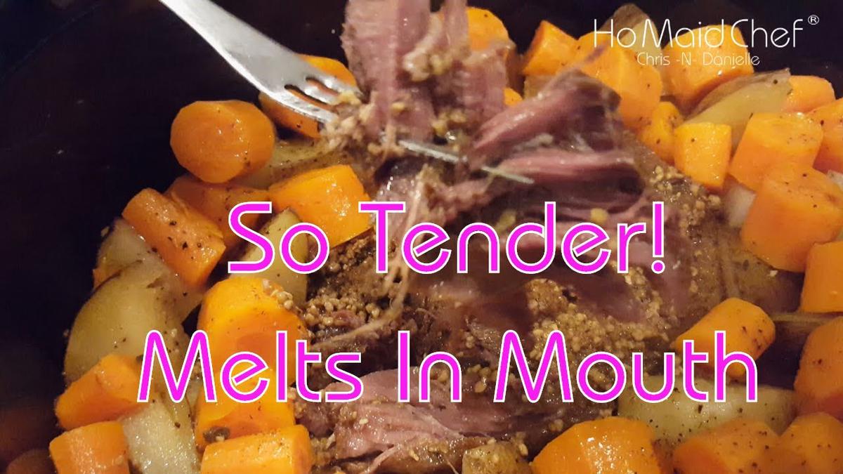 'Video thumbnail for Slow Cooker Balsamic Garlic Pot Roast || Dining In With Danielle'