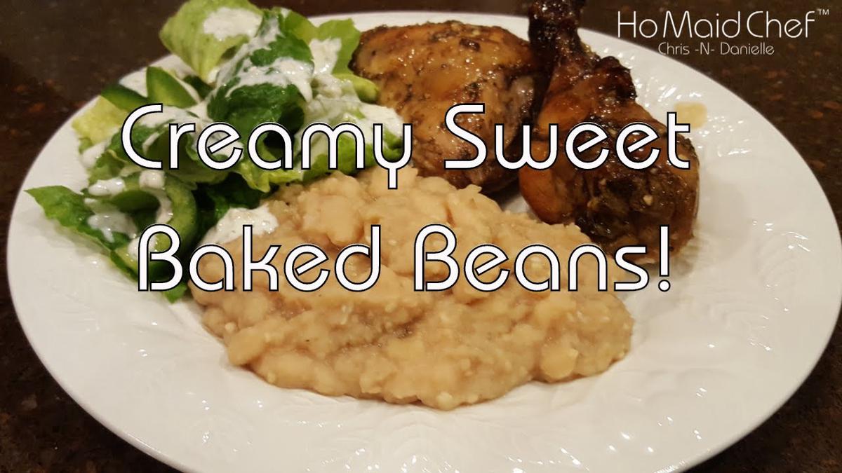 'Video thumbnail for Creamy Baked Beans || Dining In With Danielle'