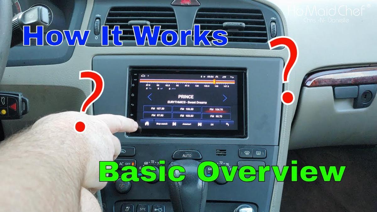 'Video thumbnail for Android 10.1 Double Din Car Stereo Overview After Install'