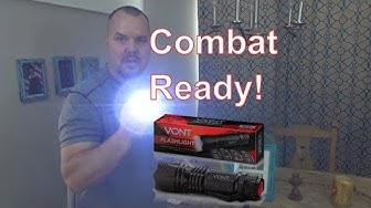 'Video thumbnail for Review Vont Combat Led Flashlight'