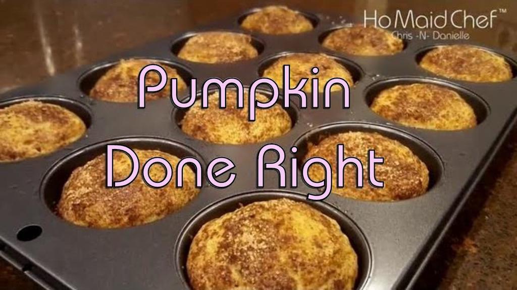 'Video thumbnail for Moist Pumpkin Muffins With Cinnamon Sugar || Dining In With Danielle'